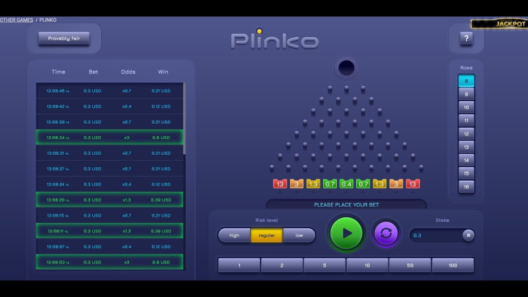 Choosing the Right Risk Level for Plinko on 1xBet to Match Your Budget